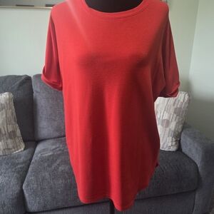 Classic Red Women's Top